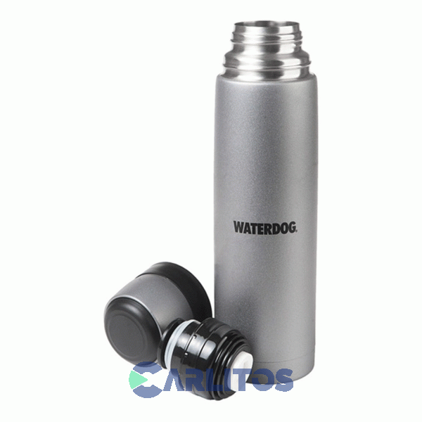 Termo De Mate Waterdog Bala 1 Litro Ta1001asil Gris Plata