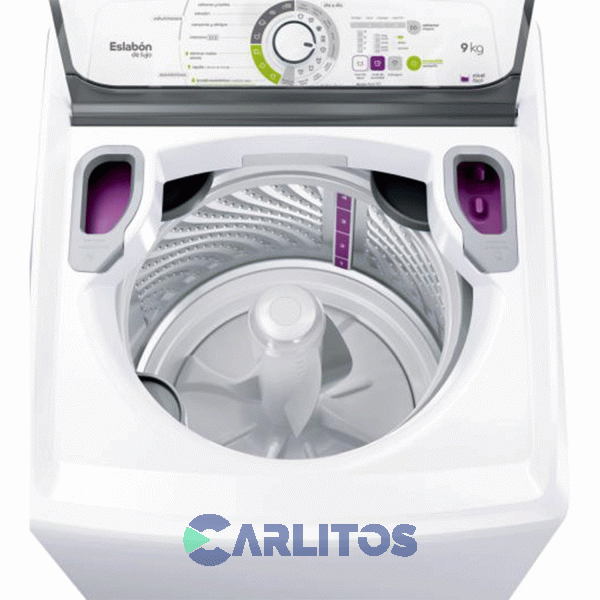 Lavarropa Carga Superior Eslabon De Lujo 9 KG - 700 RPM Blanco Ewh09ab