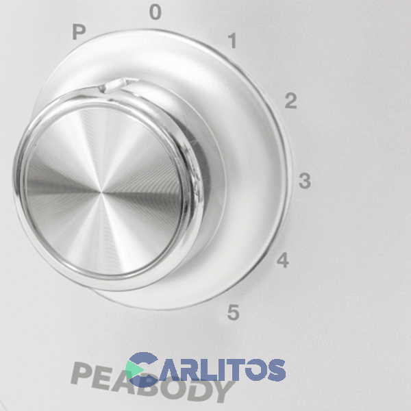 Licuadora Peabody 800 Watts Con Jarra De Vidrio Blanca Pe-ln805b