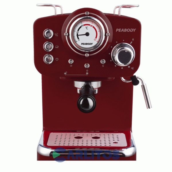 Cafetera Express Peabody 20 Bares Roja Pe-ce5003r