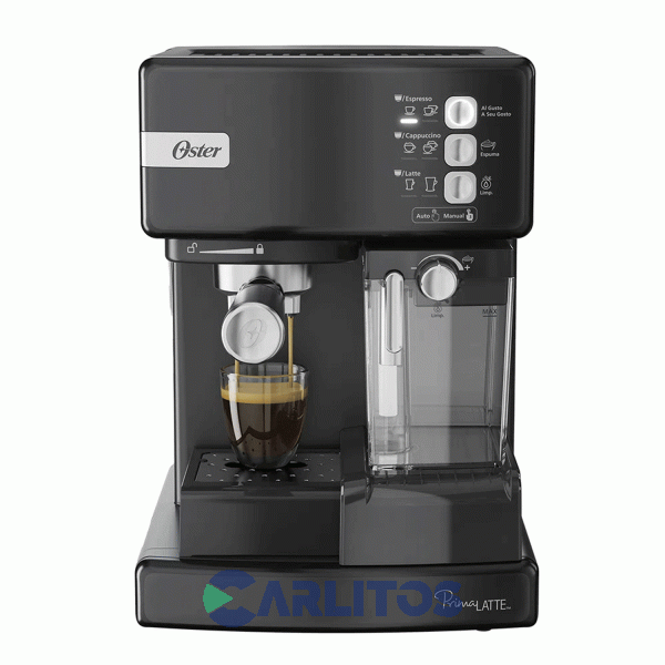 Cafetera Express Oster Digital Primalatte 15 Bares Black Bvstem6603b