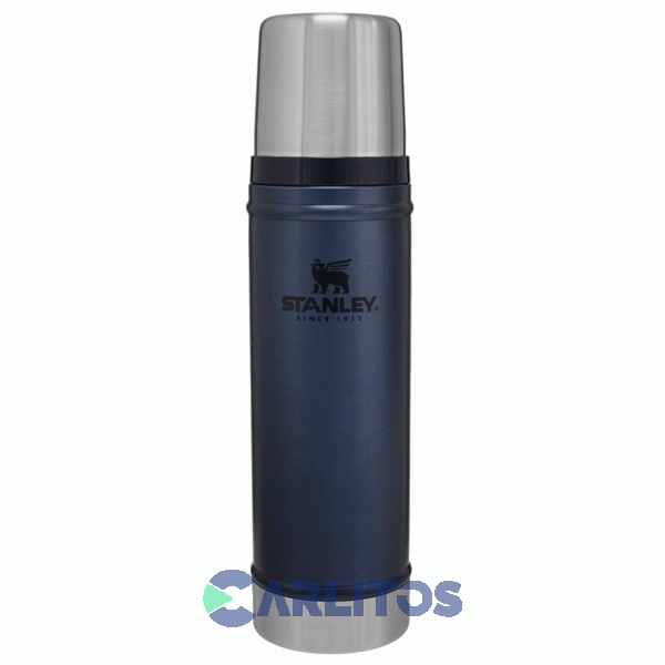 Termo De Mate Stanley Legendario Clásico 0.591 Litros Azul Noche