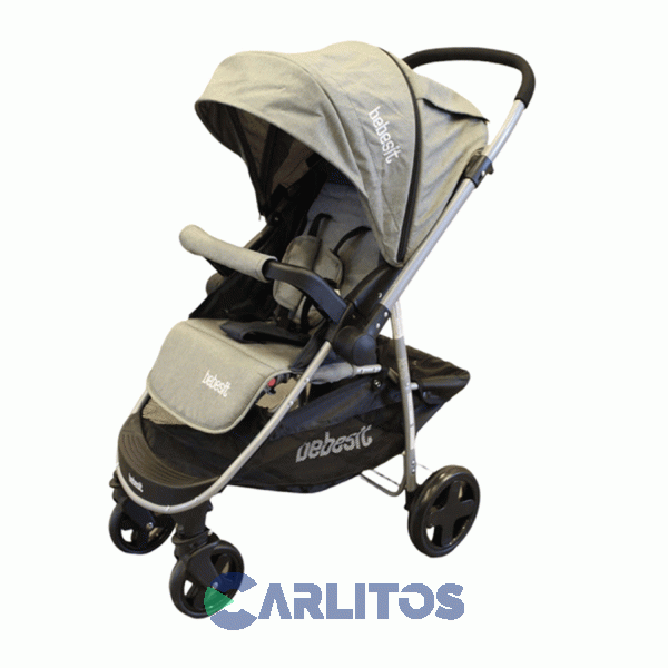 Coche De Paseo Bebesit Aeris Incluye Portabebe/butaca 1390ts Gris