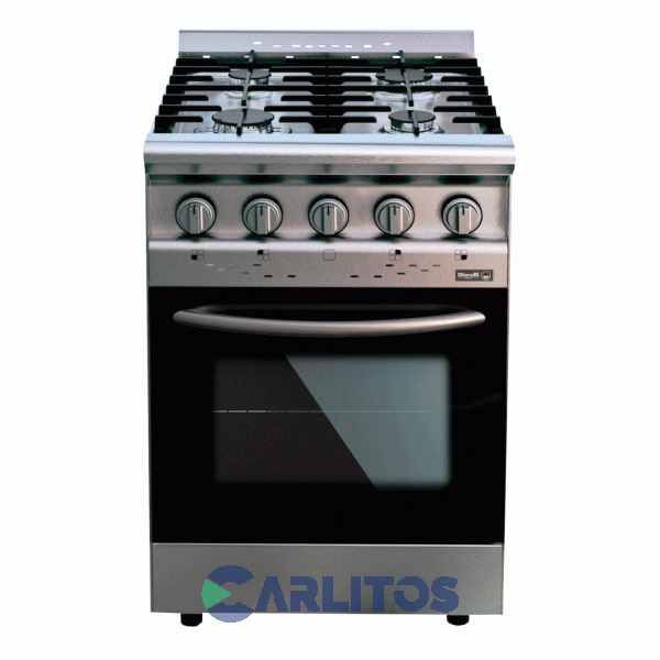 Cocina A Gas Industrial Morelli 55 CM Acero Inoxidable 16045