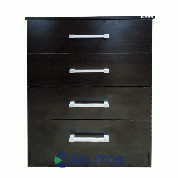 Chiffonier 4 Cajones Fiplasto Wengue