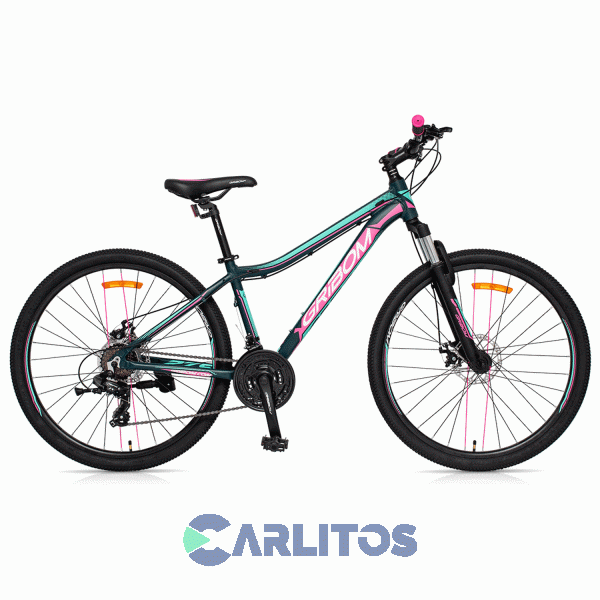 Bicicleta Gribom Todo Terreno Rod.27.5" Sarek Sport Dama Con Disco Ltwoo 2961d