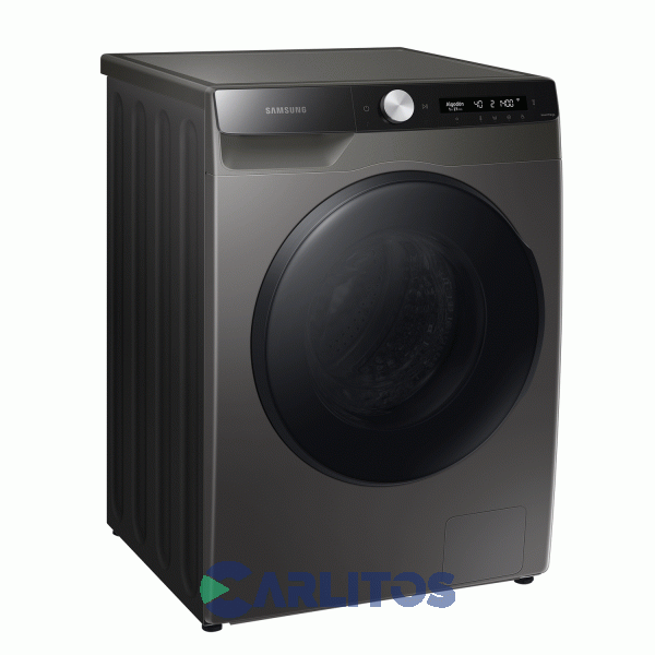 Lavasecarropa Samsung Inverter 10 KG - 1400 RPM Plata Wd10t504dbx