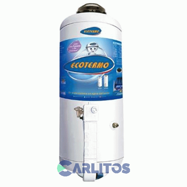 Termotanque A Gas Ecotermo Alta Potencia 60 Litros Gas Natural - C.Superior