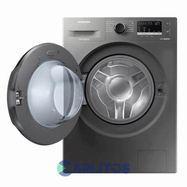 Lavarropa Carga Frontal Samsung Inverter 9 KG - 1400 RPM Gris Ww90aa46bx
