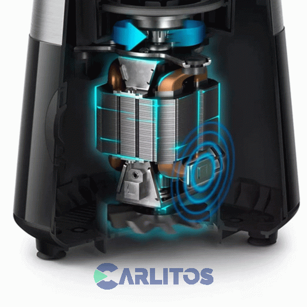 Licuadora Philips De Vaso 1200 Watts Con Jarra De Vidrio Hr2242/90