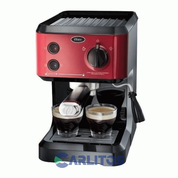 Cafetera Express Oster 19 Bares Roja Ecmp65r