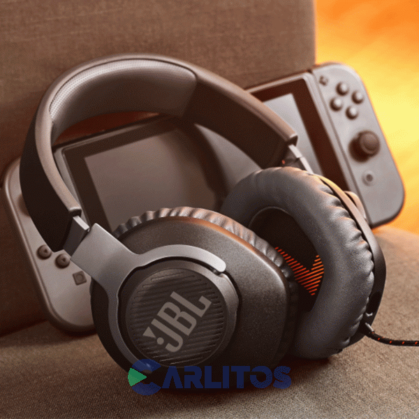 Auricular Gammer Vincha Con Microfono Negro Jbl Jblquantum100blkam