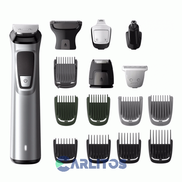 Cortacabello Multistyler Philips Multigroom Plus Recargable Mg7715/15