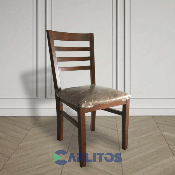 Silla Cecilia Asiento Tela Dadone Castaño