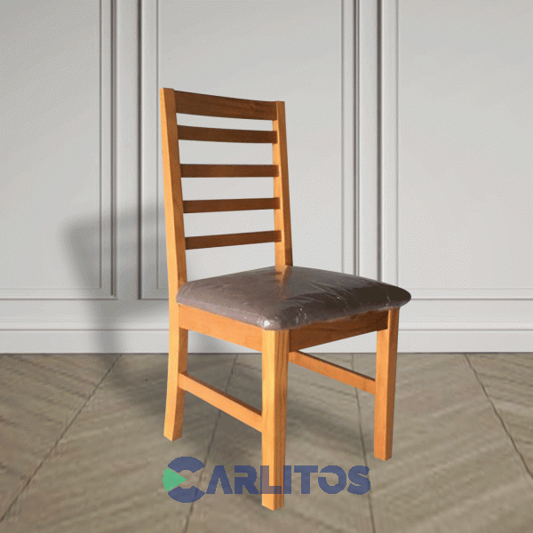 Silla Montecatini Asiento Tela Dadone Caramelo