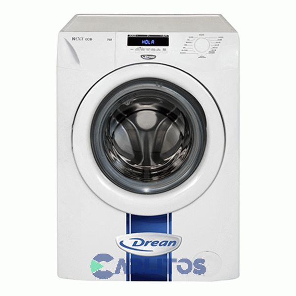 Lavarropa Carga Frontal Drean 6 KG - 900 RPM Blanco Next 6.09 Eco