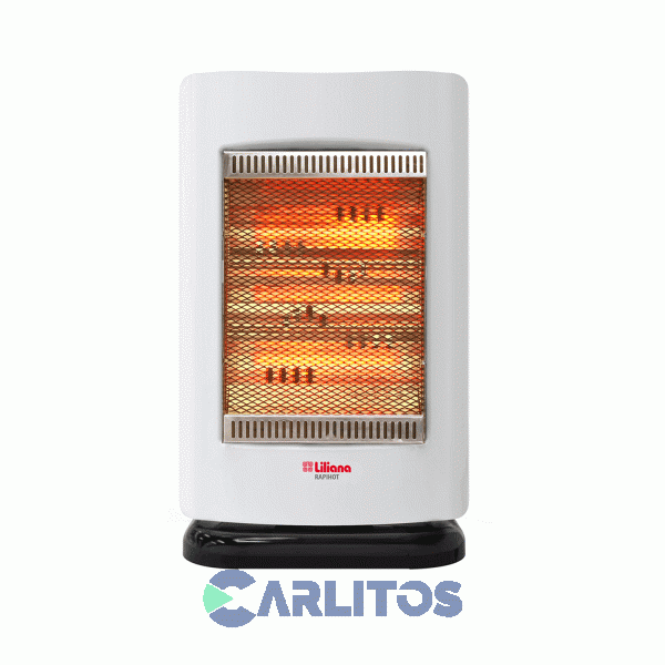 Estufa Infrarrojo Liliana Con Forzador 1400 Watts Rapihot Cigf200