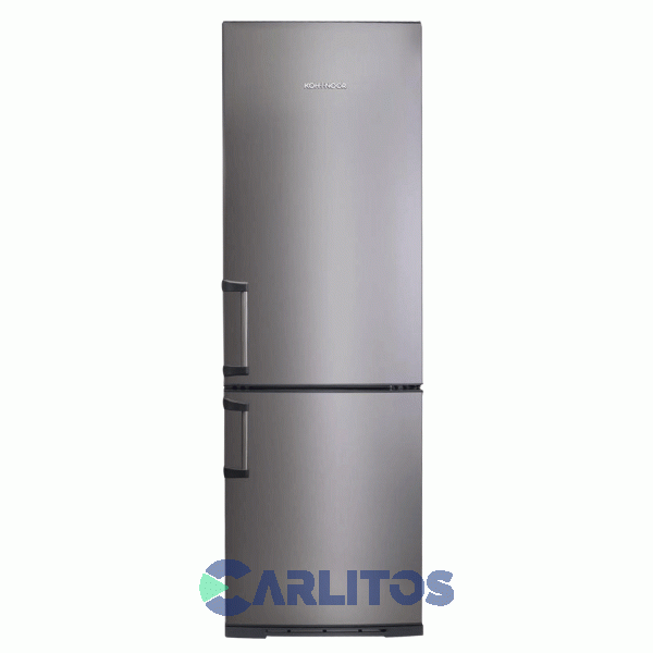 Heladera Con Freezer Koh-I-Noor Combi 358 Litros Inox. 2 Motores Kga-4094/7