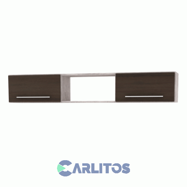 Combo Mesa Baja-Panel Tv-Repisa Fiplasto Concreto