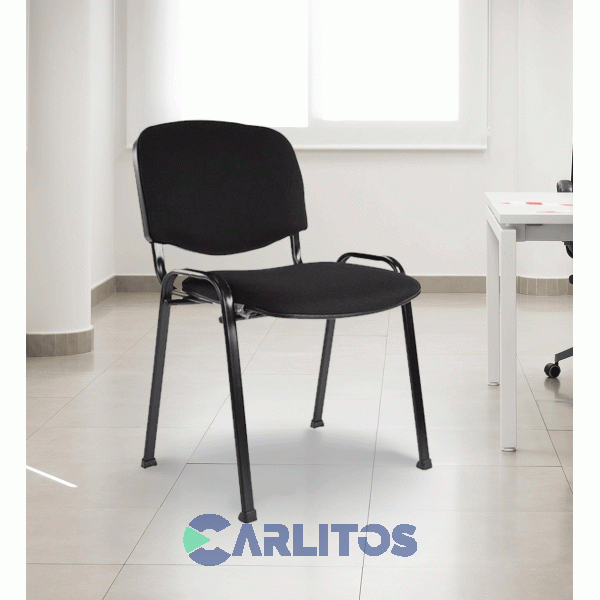 Silla De Oficina Portantino Ap 40 Fijo Tapizado Tela