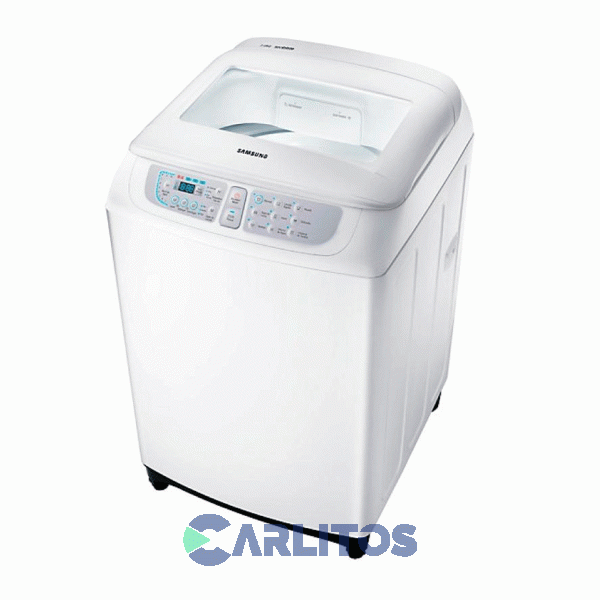 Lavarropa Carga Superior Samsung 7 KG - 700 RPM Blanco WA70F5S4UDW