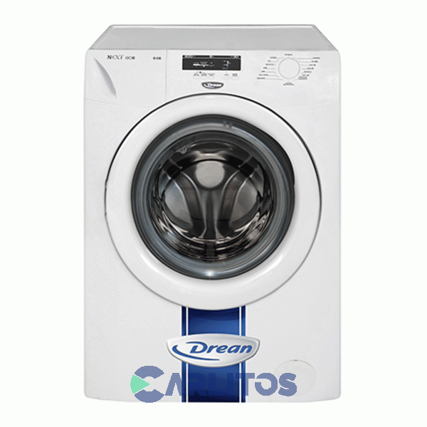 Lavarropa Carga Frontal Drean 6 KG - 600 RPM Blanco Next 6.06 Eco