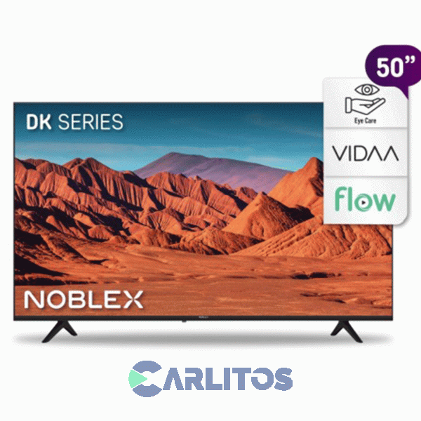 Smart TV Led 50" 4K Ultra HD Noblex Dk50x6550