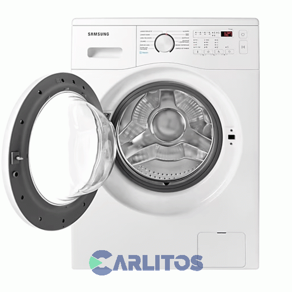 Lavarropa Carga Frontal Samsung Inverter 7 KG - 1000 RPM Blanco Ww70a40000ee