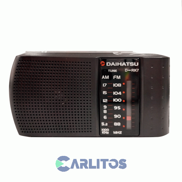 Radio Portátil Daihatsu Am/Fm Analógica D-rk7