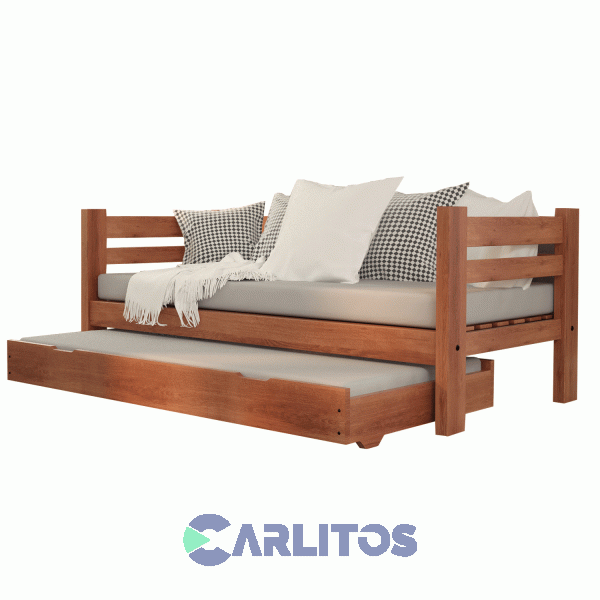 Diván Cama Pacífico  Inmacol Castaño