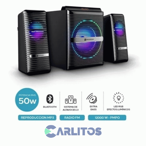 Parlante 2.1 Canales Ken Brown Spectrum