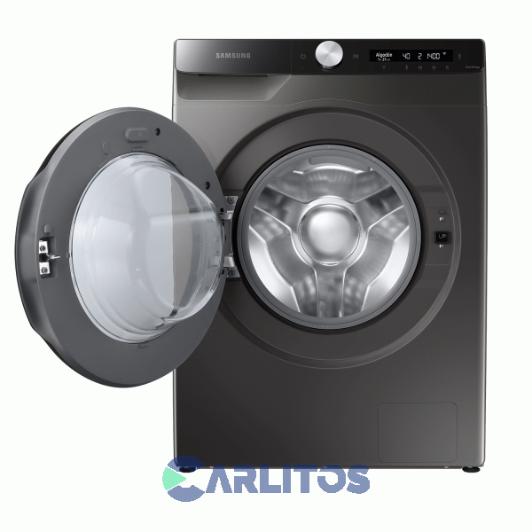 Lavasecarropa Samsung Inverter 10 KG - 1400 RPM Plata Wd10t504dbx
