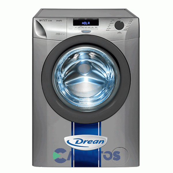 Lavarropa Carga Frontal Drean Inverter 10 KG - 1200 RPM Gris Next 10.12 Pg Eco