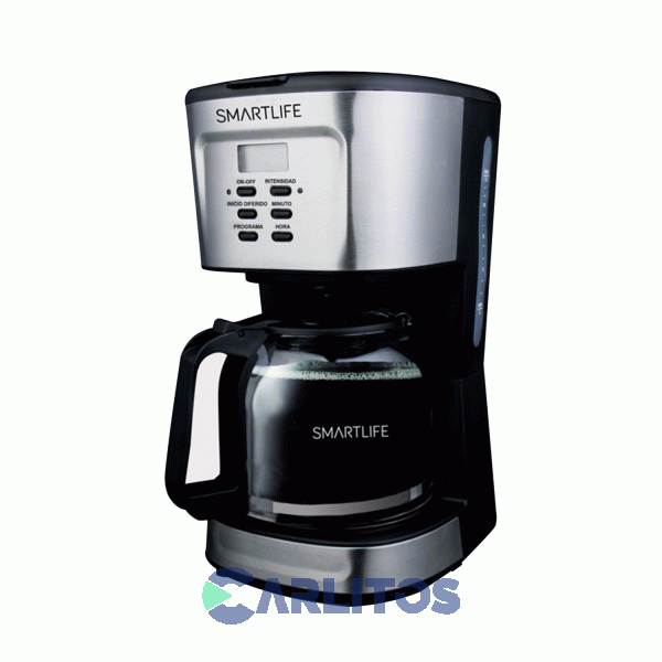 Cafetera De Filtro Smartlife Con Timer Digital Sl-cmd1095