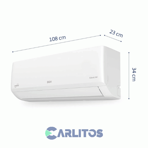 Aire Acondicionado Split Inverter Bgh 6500 Watts - Frío/Calor Bsi65wcgt