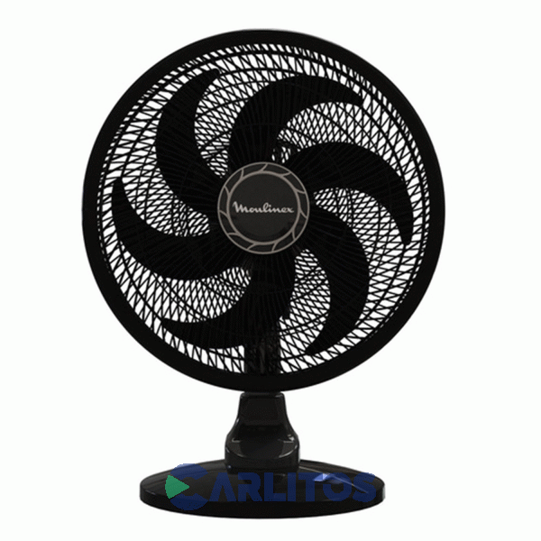 Ventilador Turbo Oscilante Moulinex 16" Parrilla Negra Ve4000