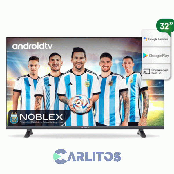 Smart TV Led 32" HD Noblex Con Android Dr32x7000