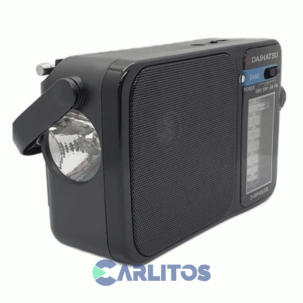 Radio Portátil Daihatsu Am/Fm Analógica D-rp50usb