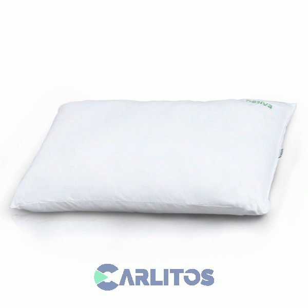 Almohada Fibra Siliconada 0.70 X 0.50 Mts Efecto Pluma