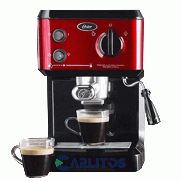 Cafetera Express Oster 19 Bares Roja Ecmp65r