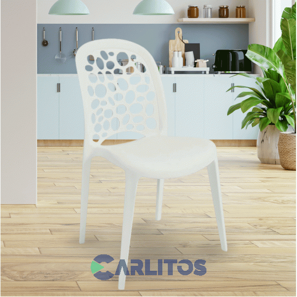 Silla Capri Unican Polipropileno Blanco