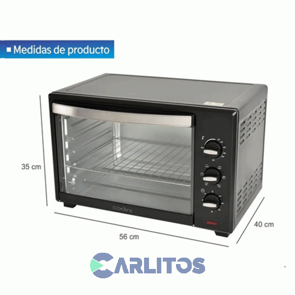 Horno Eléctrico Codini 46 Litros 46cl