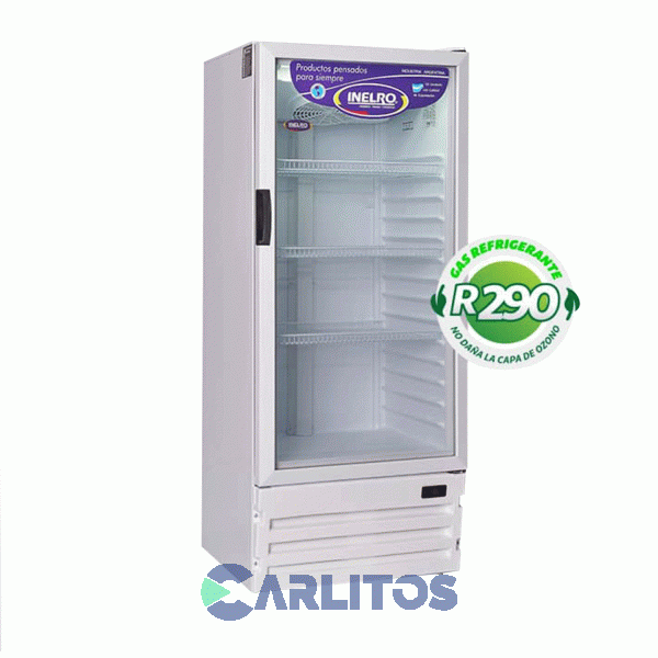 Exhibidora Vertical Inelro 300 Litros Sin Cenefa Mt-300