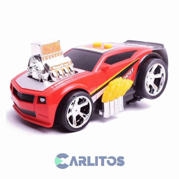 Auto Nitro Power V8 Con Luces Y Sonidos