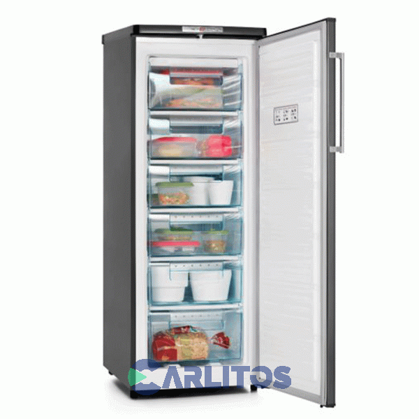 Freezer Vertical Vondom 164 Litros Acero Inoxidable Fr140