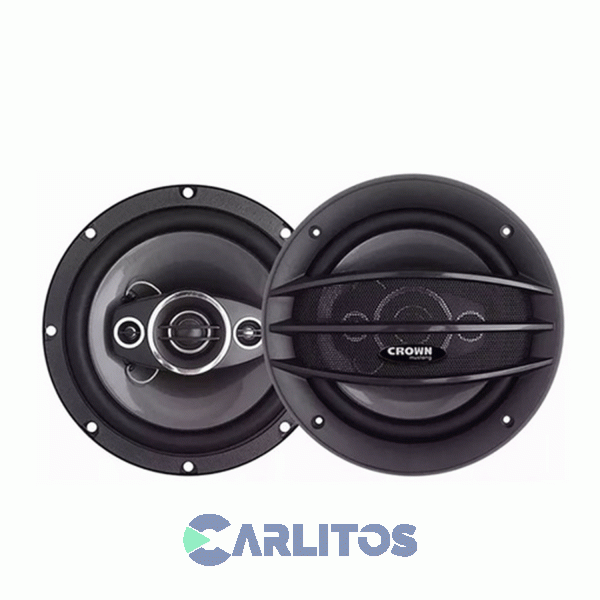 Parlantes Para Automóvil Crown Mustang 300 Watts - 4 Vías Csg-651