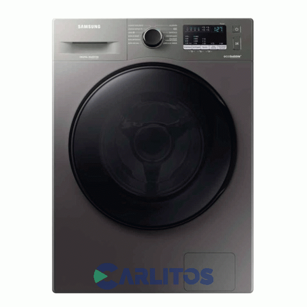 Lavarropa Carga Frontal Samsung Inverter 9 KG - 1400 RPM Gris Ww90aa46bx