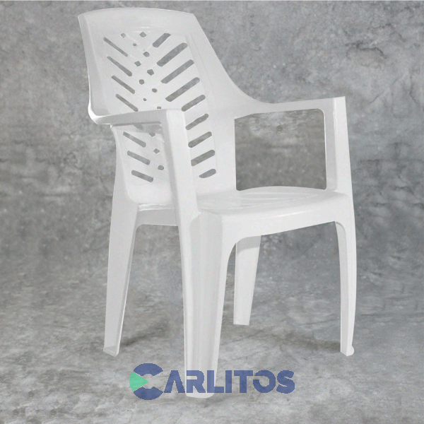 Sillón Pvc Garden Life Color Blanco Marbella