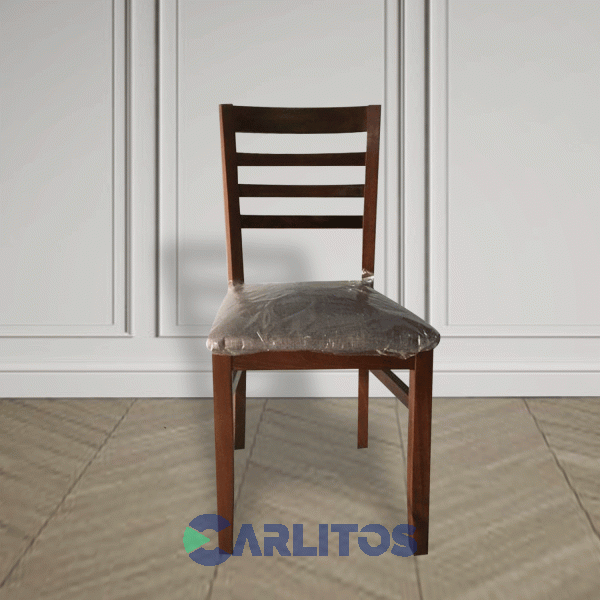 Silla Cecilia Asiento Tela Dadone Castaño