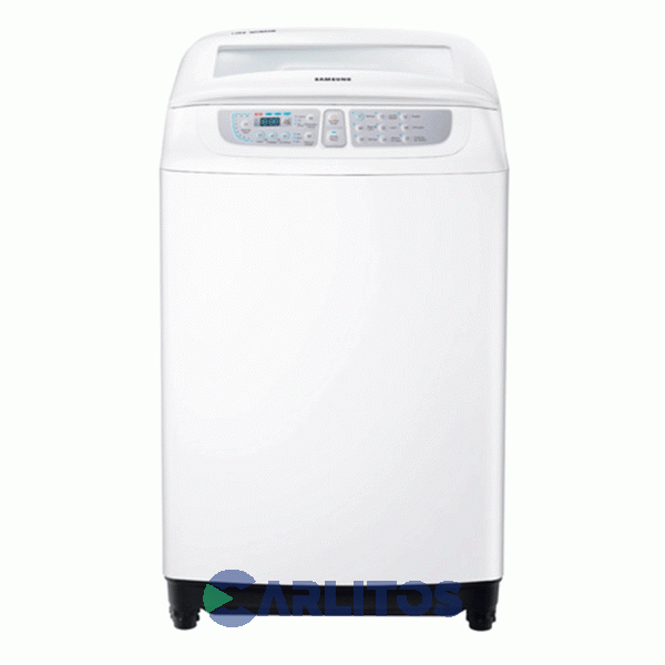 Lavarropa Carga Superior Samsung 7 KG - 700 RPM Blanco WA70F5S4UDW